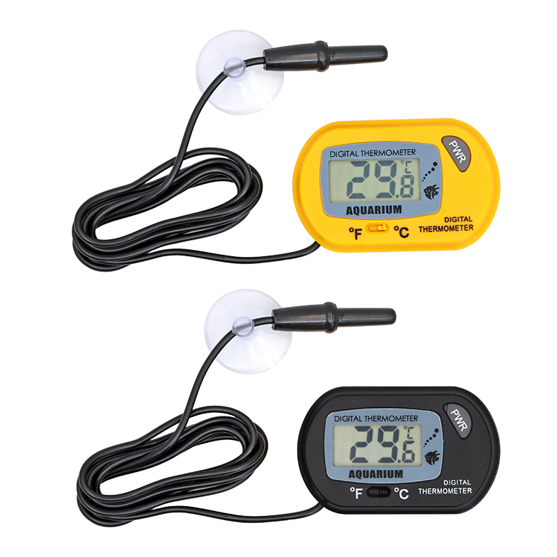 Marine Aquarium Hydrometer - Fish Tank Thermometer LCD Digital Aquarium