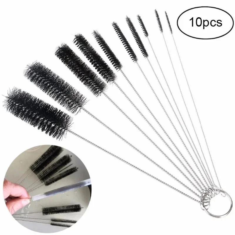 Marine Aquarium Kit - 10pcs/set Aquarium Tube Pipe Cleaning Brush