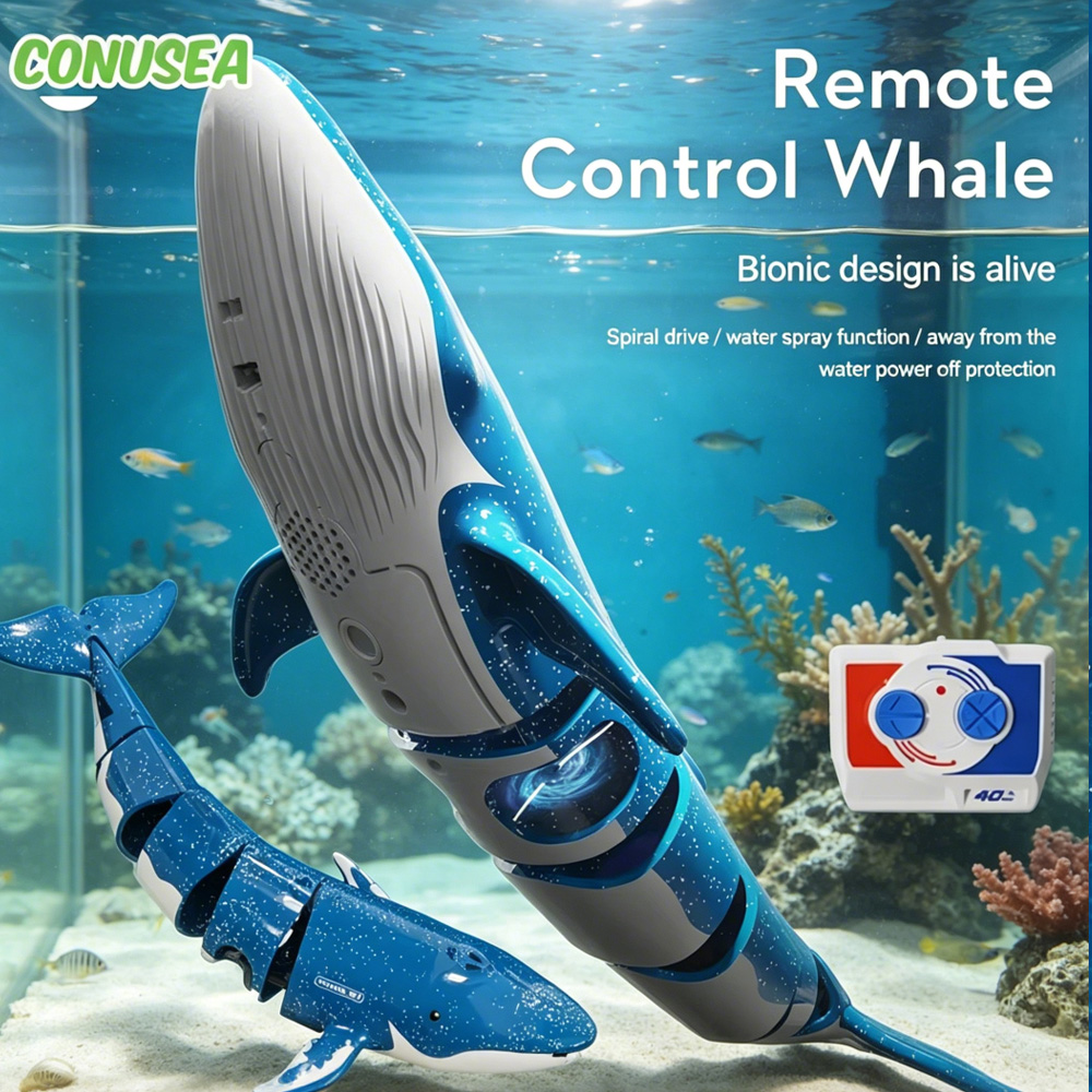Marine Aquarium Hydrometer - RC submarine Underwater Whales Remote Control