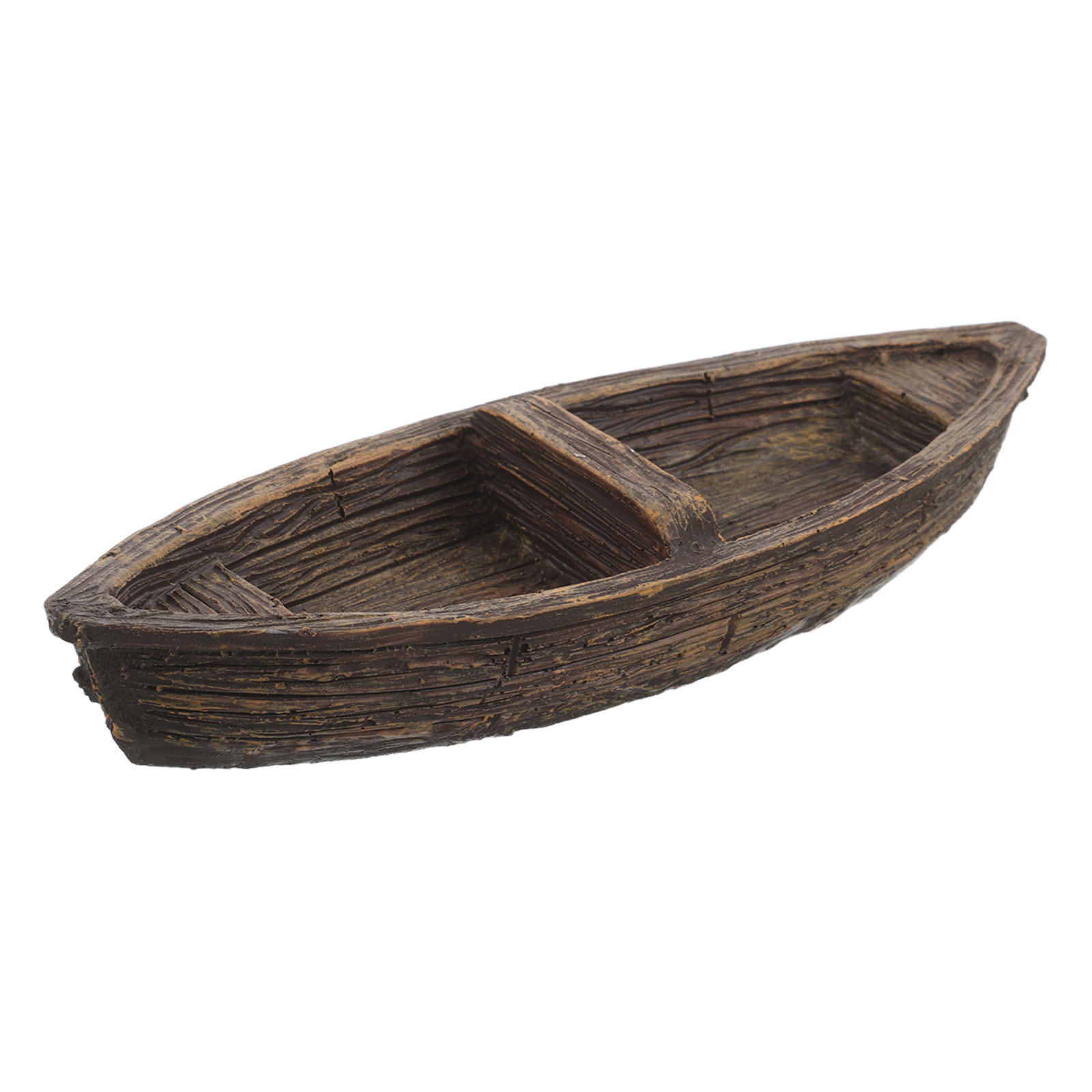 Aquarium Marine Setup - Stable Floating Resin Sailboat Ornament Easy