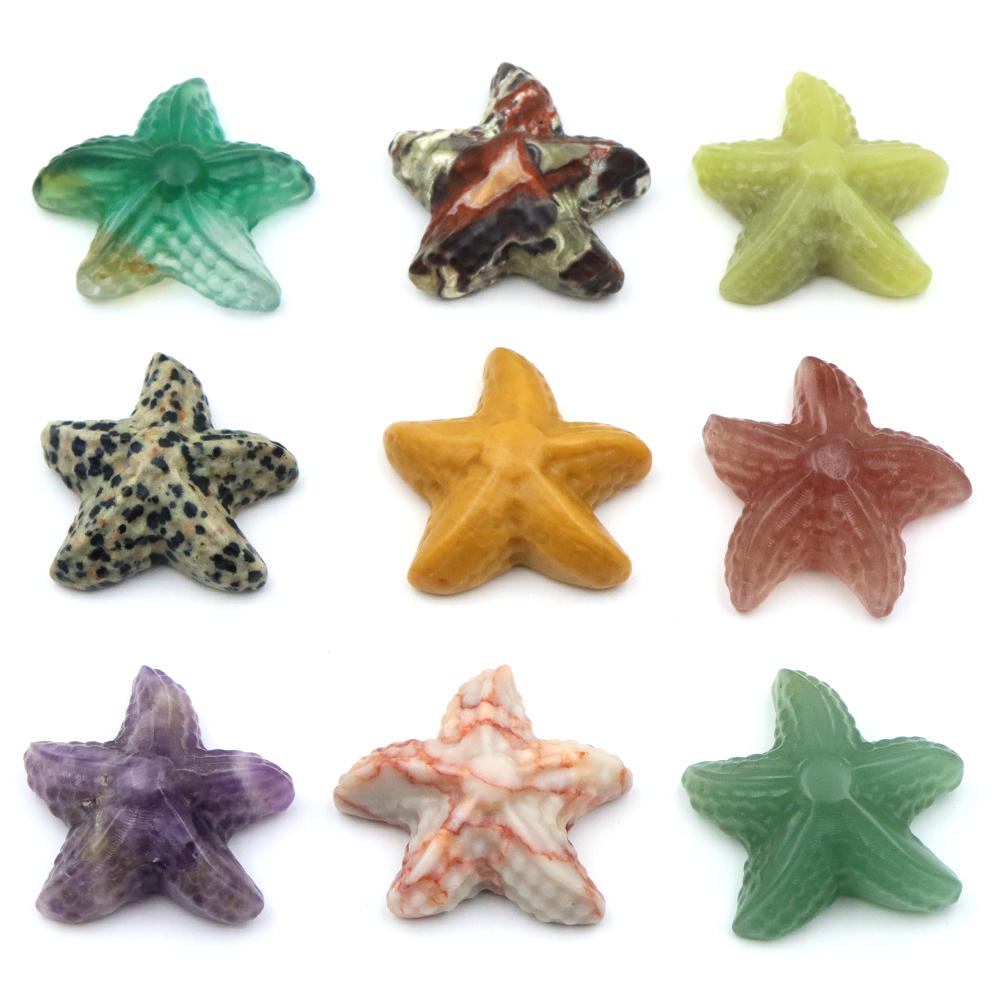 Aquarium Marine - 35mm Starfish Shape Statue Marine Animal