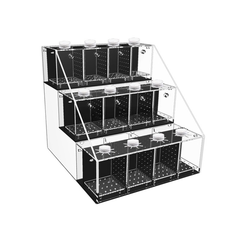 Aquarium Marine Salt - Transparent Douyu tank desktop stepped multi-layer