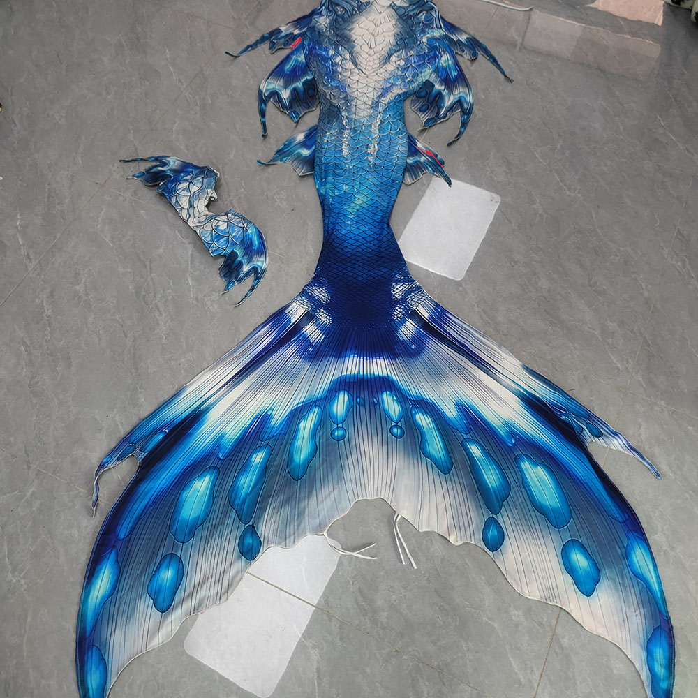 Aquarium & Marine Science Center - Original Colorful Mermaid Tail Tailored Mermaid