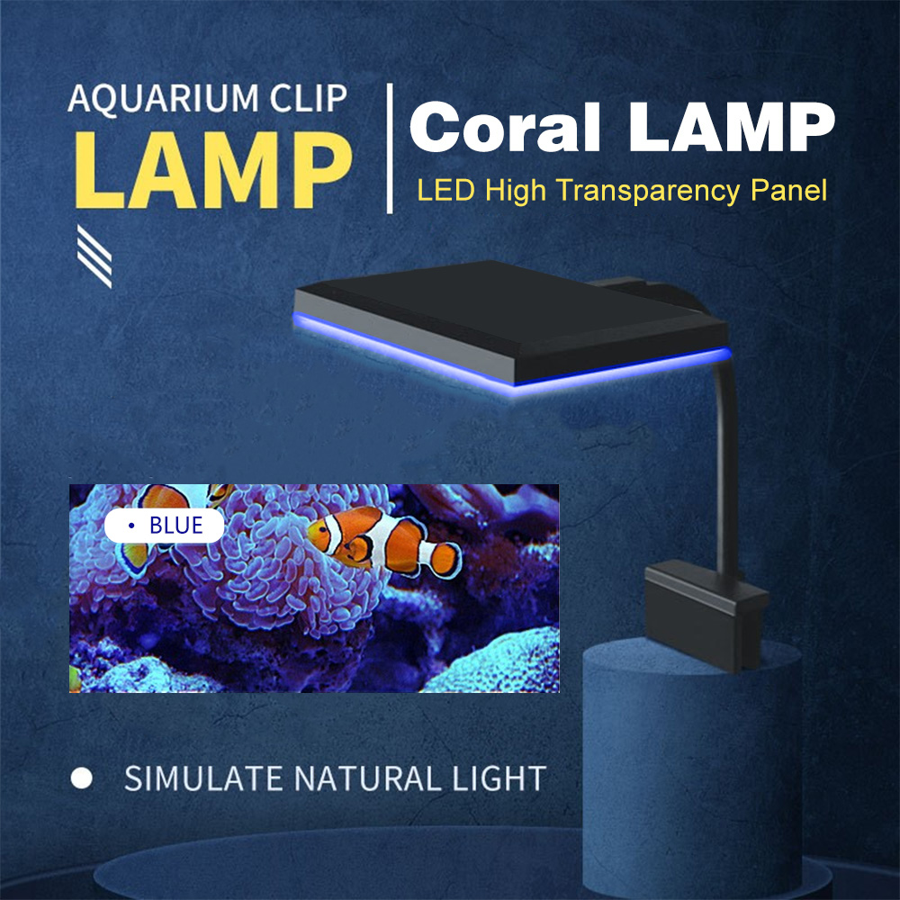 Aquarium Blue Marine Reef - ASJD-07 LED Aquarium Clip On Light