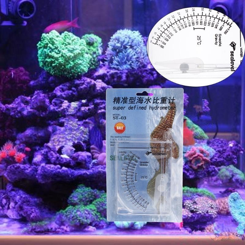 Tỷ trọng kế G6KF cho bể cá Máy - đánh giá và giá Marine Aquarium Hydrometer