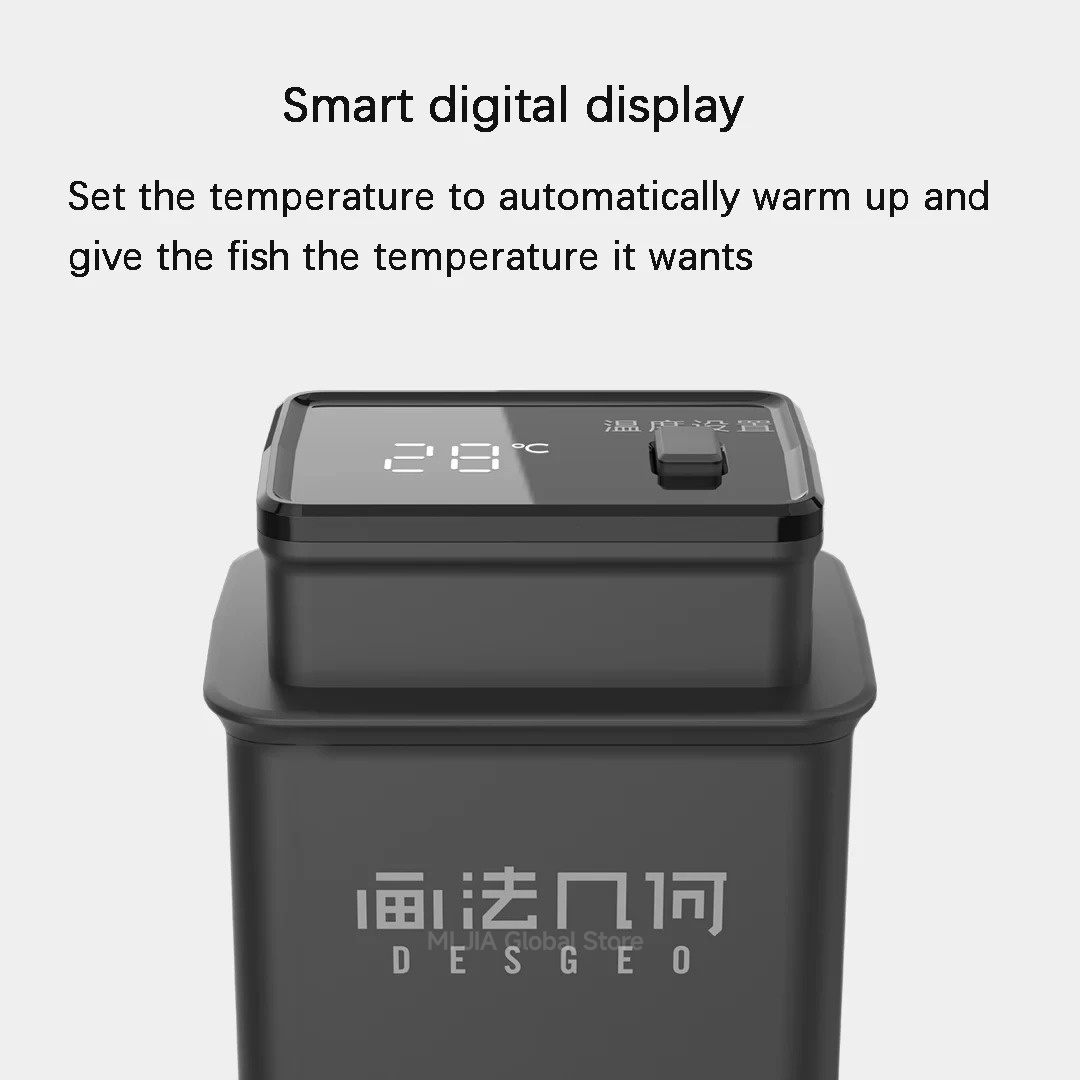 DESGEO 50W Smart Aquarium Heat - đánh giá và giá Marine Aquarium Heater