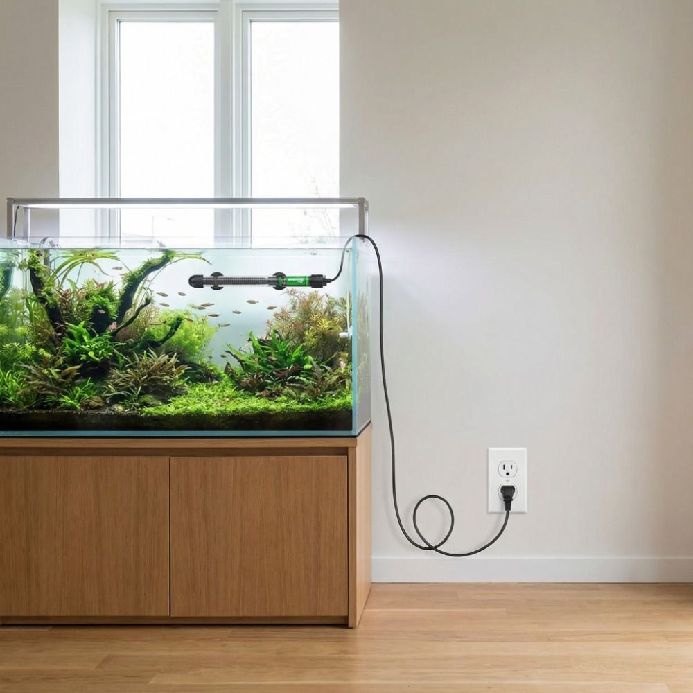 25W-300W Aquarium Submersible  - đánh giá và giá Marine Aquarium Heater