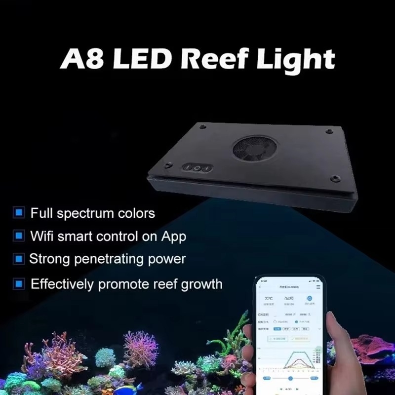 A8Pro II Max/Blue 215W Full Sp - đánh giá và giá Aquarium Blue Marine Reef