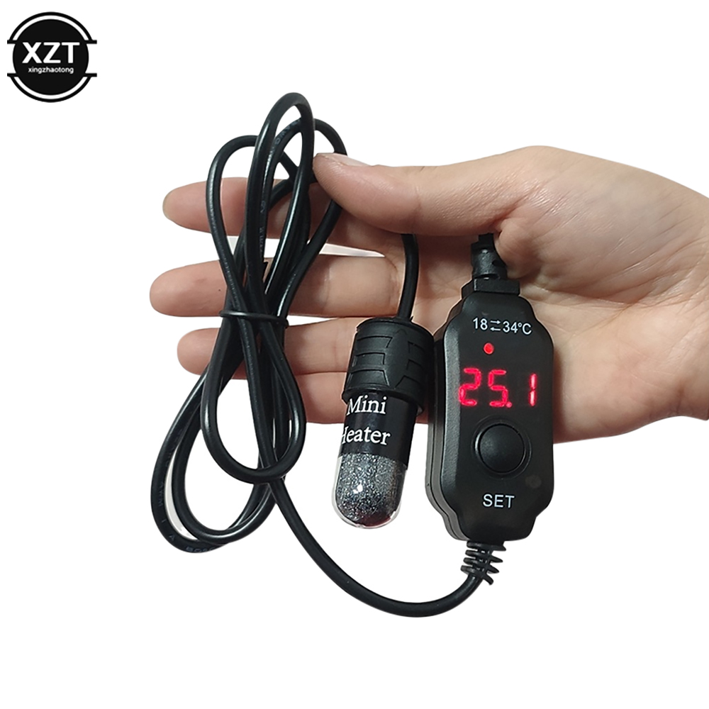 Mini USB Sạc Aquarium Que Sưởi - đánh giá và giá Marine Aquarium Heater