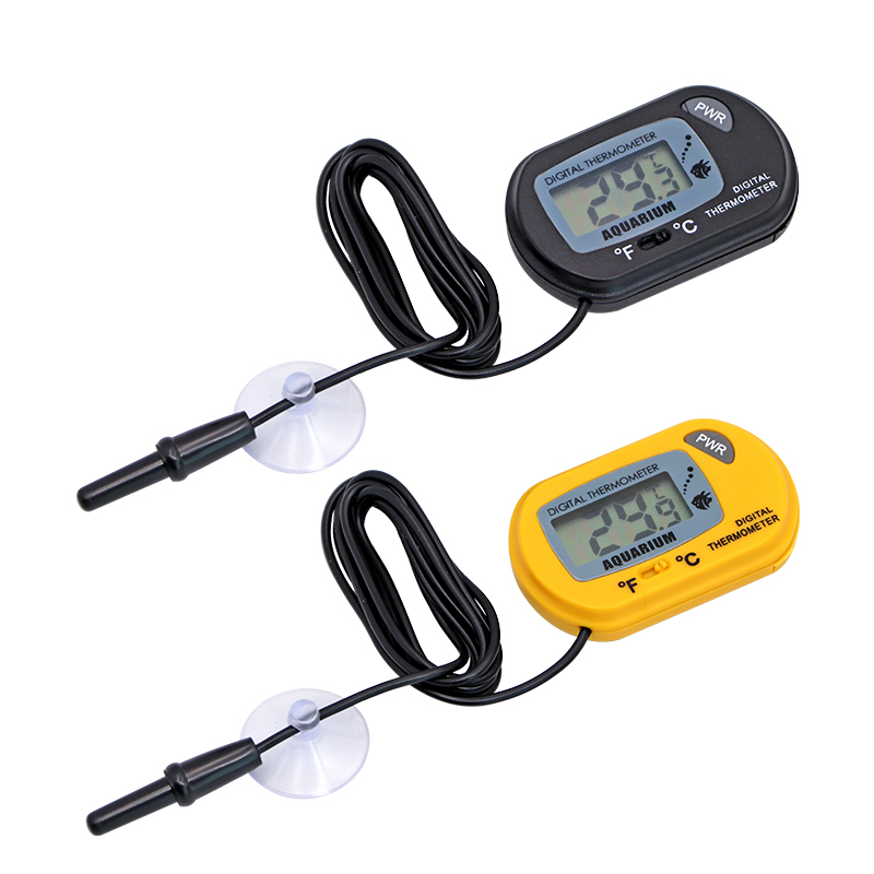 Fish Tank Thermometer LCD Digi - đánh giá và giá Marine Aquarium Hydrometer
