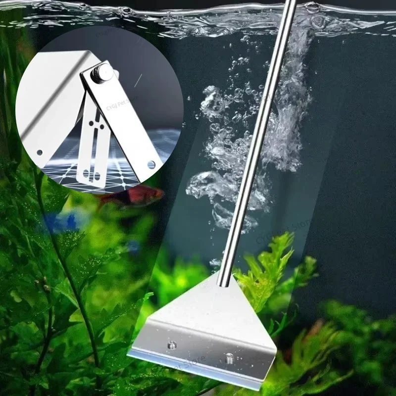 Fish Tank Cleaning Tool Flat S - đánh giá và giá Marine Aquarium Glass Scraper