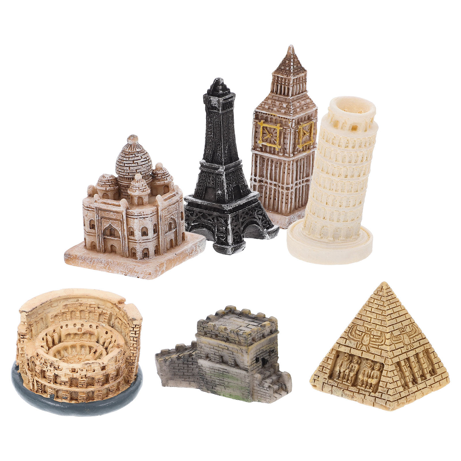 7Pcs Miniature Roman Statues D - đánh giá và giá Aquarium & Marine Science Center