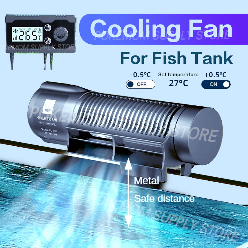 Aquarium Fish Tank Cooling Fan - đánh giá và giá Marine Aquarium Heater