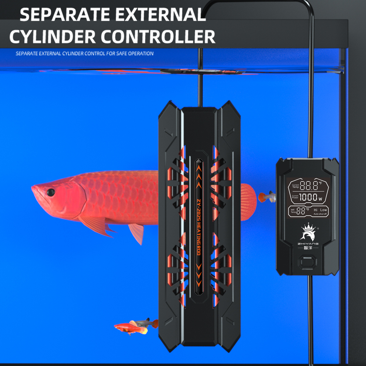 110V 220V high power 300-1200W - đánh giá và giá Marine Aquarium Heater