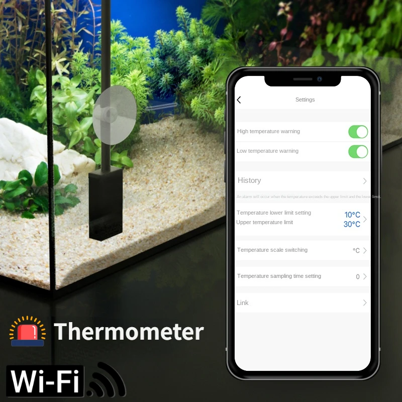 Intelligent fish tank WIFI hig - đánh giá và giá Marine Aquarium Hydrometer