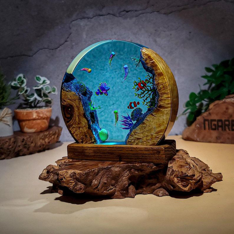 Ocean Aquarium Organism Resin  - đánh giá và giá Aquarium & Marine Science Center