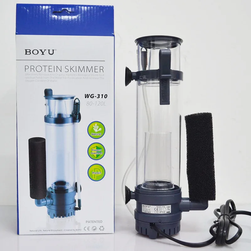 6W/8W BOYU Protein Skimmer Fil - đánh giá và giá Protein Skimmer Hang On