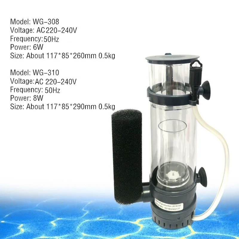 6W/8W BOYU Protein Skimmer Fil - đánh giá và giá Protein Skimmer Hang On