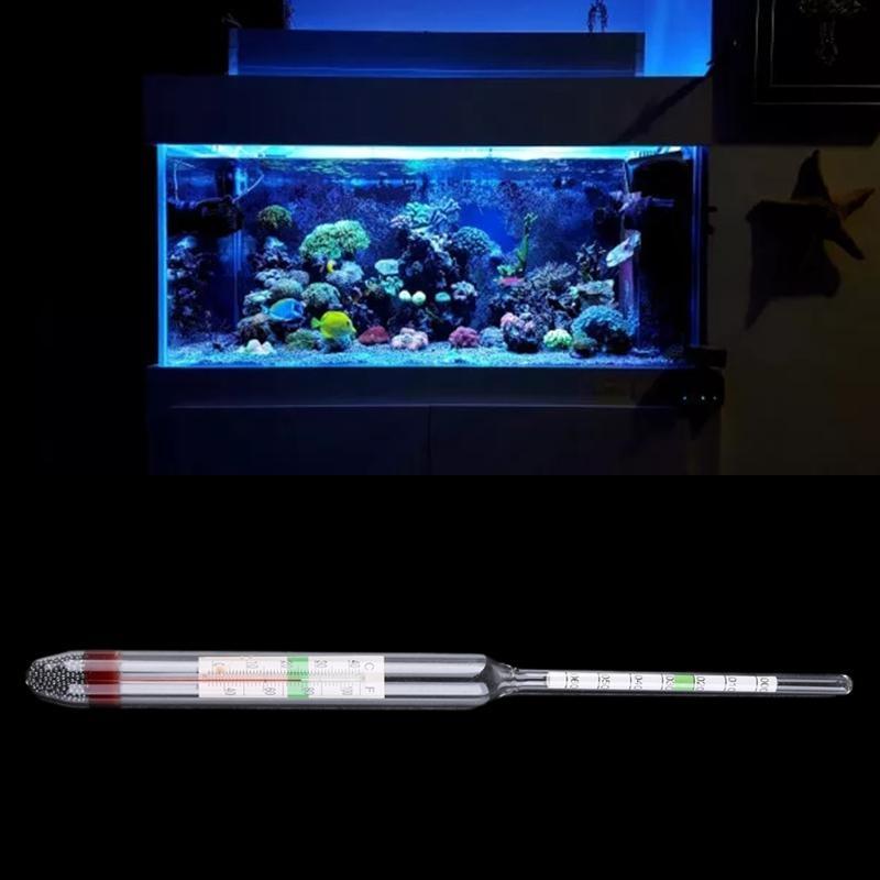 Tỷ trọng kế bể cá thủy tinh G6 - đánh giá và giá Marine Aquarium Hydrometer