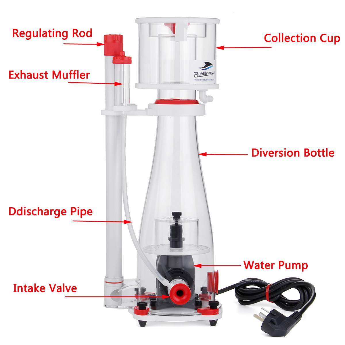 220V Bong Bóng Pháp Sư Protein - đánh giá và giá Protein Skimmer Hang On