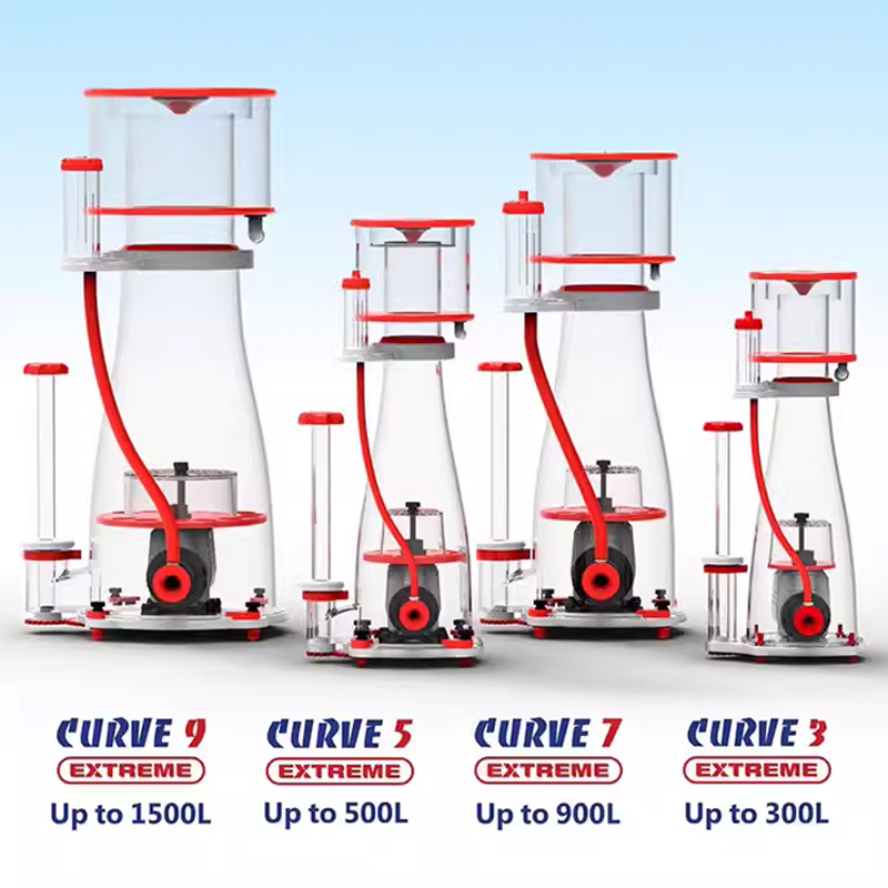 220-240V 50Hz Bubble Magus Cur - đánh giá và giá Protein Skimmer Hang On