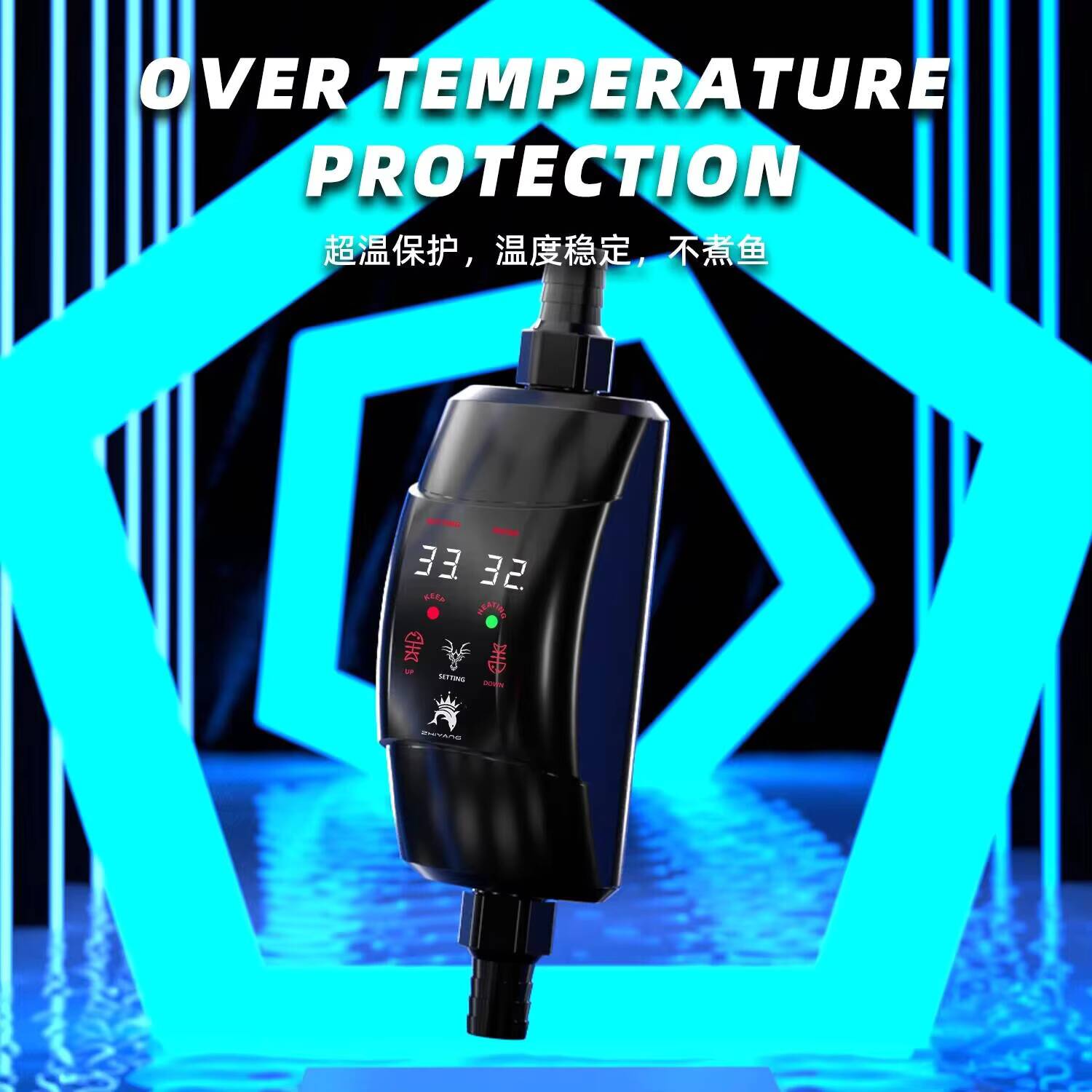 External Aquarium Heating Rod  - đánh giá và giá Marine Aquarium Heater
