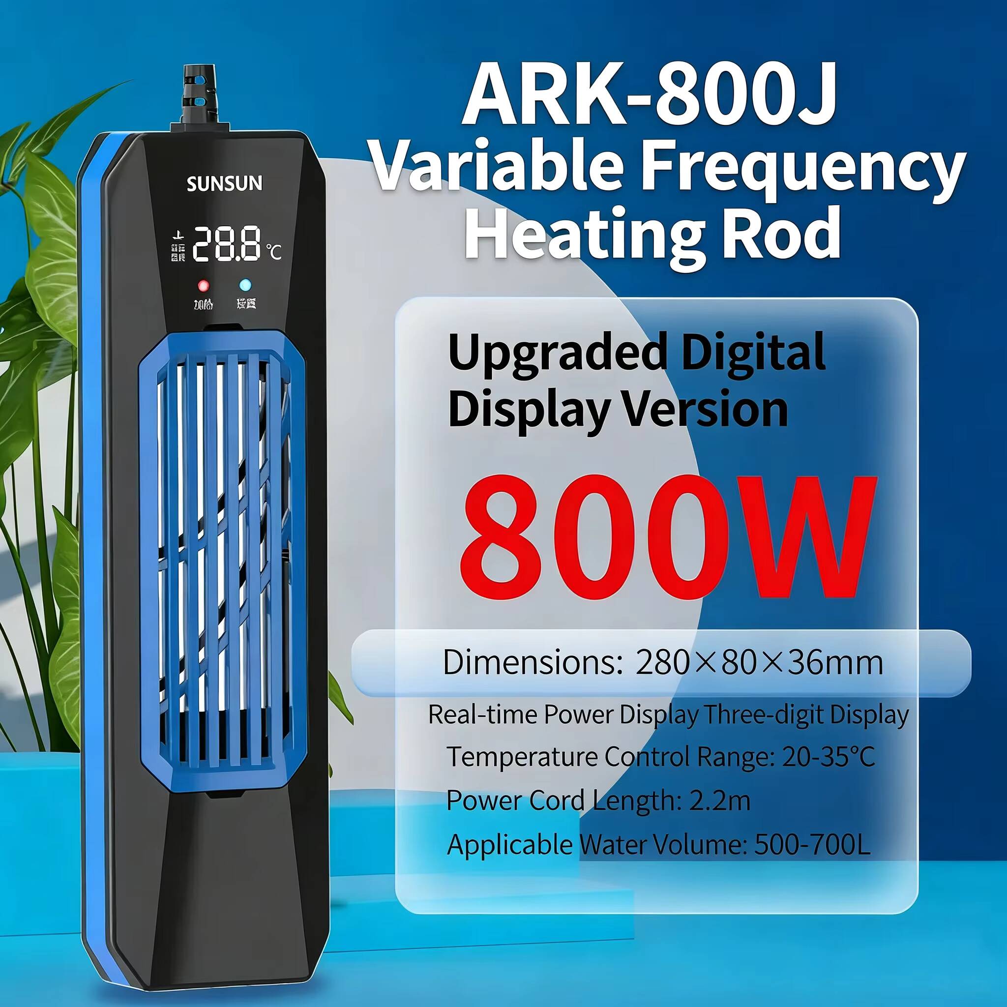 SUNSUN PTC  ARK/PTC High-Power - đánh giá và giá Marine Aquarium Heater
