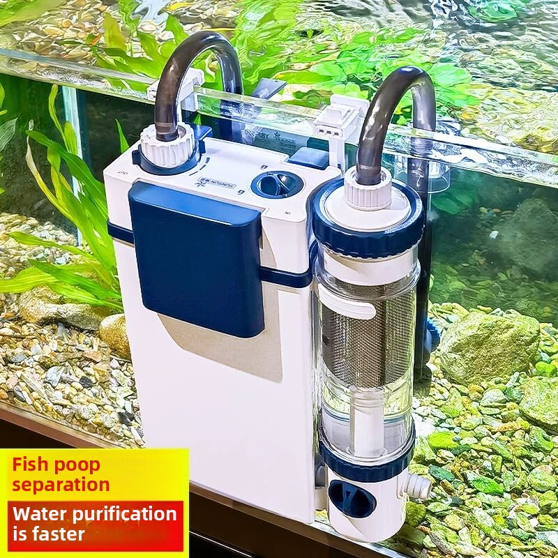 SUNSUN new fish tank filter YB - đánh giá và giá Protein Skimmer Hang On