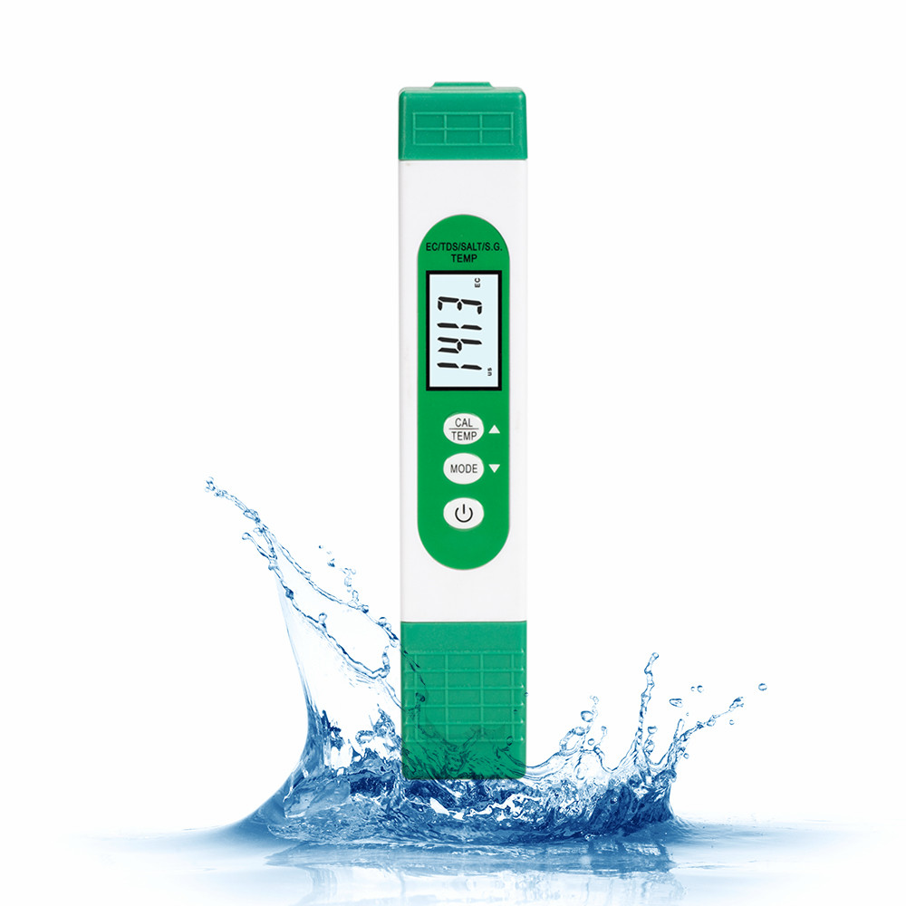 5 in 1 TDS EC SALT S.G TEMP Wa - đánh giá và giá Aquarium Marine Salt
