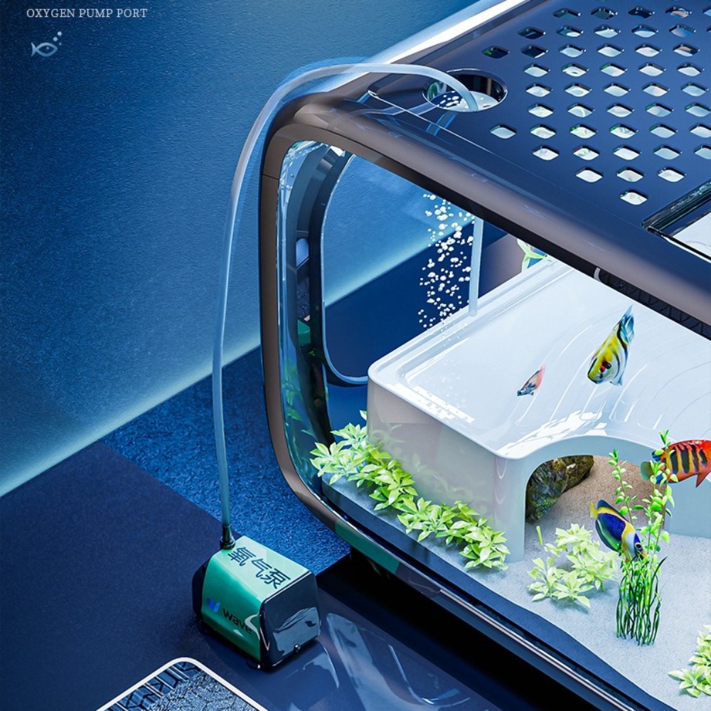 Transparent Luxury Fish Tank D - đánh giá và giá Marine Aquarium Kit