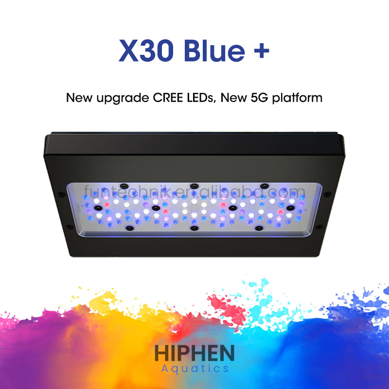 X30 Blue+ Smart 215W Full Spec - đánh giá và giá Aquarium Blue Marine Reef