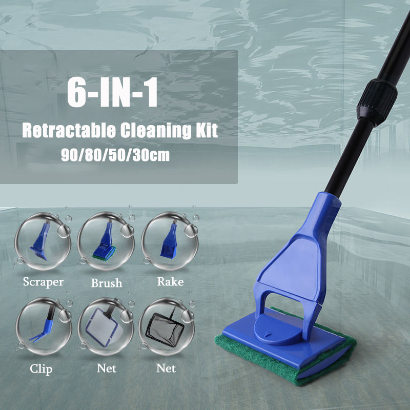 6 Trong 1 Bể Cá Cảnh Vệ Sinh B - đánh giá và giá Marine Aquarium Glass Scraper