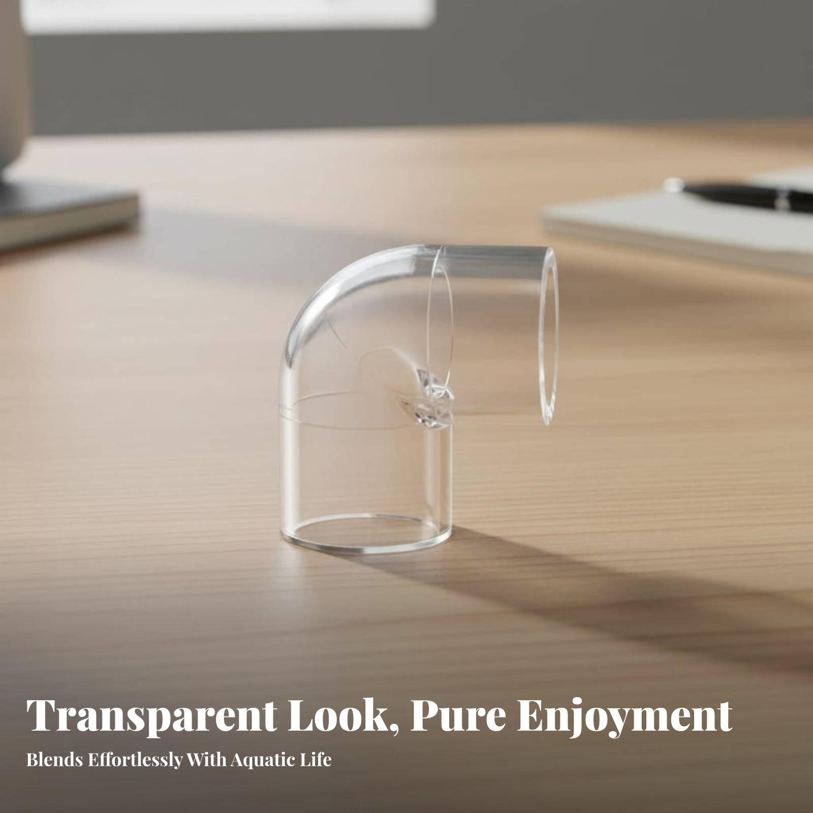 Transparent Aquarium Elbow Pip - đánh giá và giá Aquarium & Marine Science Center
