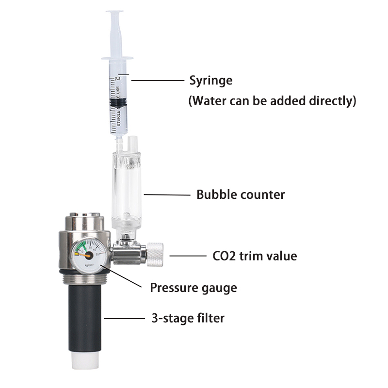 1L 2L CO2 Generator Water Inje - đánh giá và giá Marine Aquarium Hydrometer