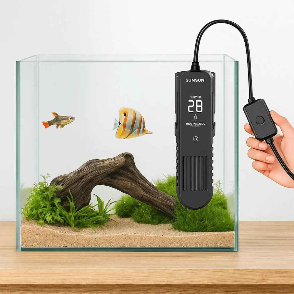 LCD Display 20-35°C Digital Fi - đánh giá và giá Marine Aquarium Heater