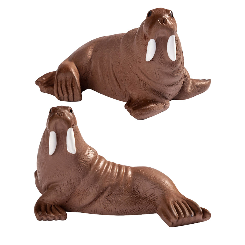 2Pcs Mini Resin Walrus Marine  - đánh giá và giá Aquarium Marine