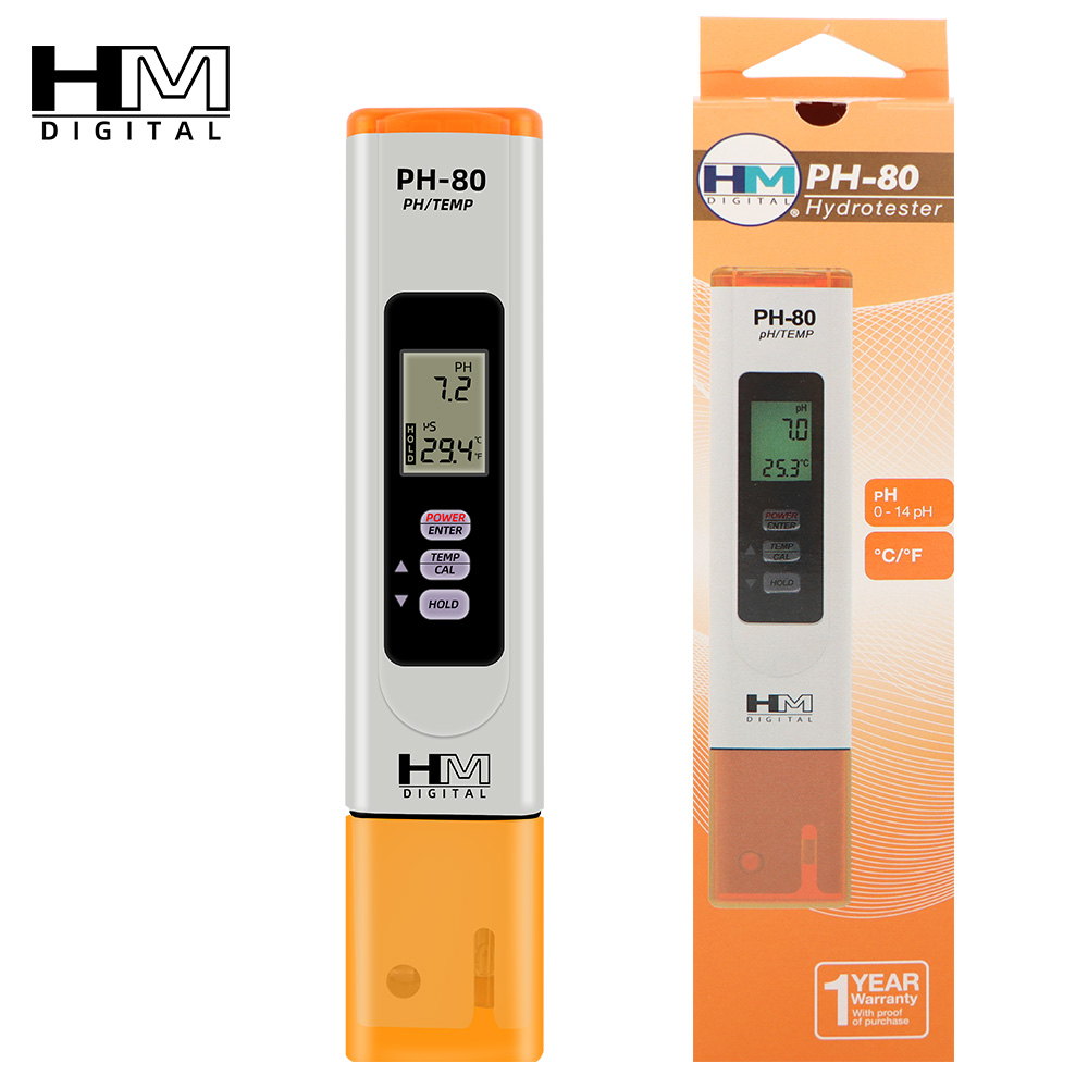 Digital PH Meter HM PH-80 PH T - đánh giá và giá Marine Aquarium Hydrometer